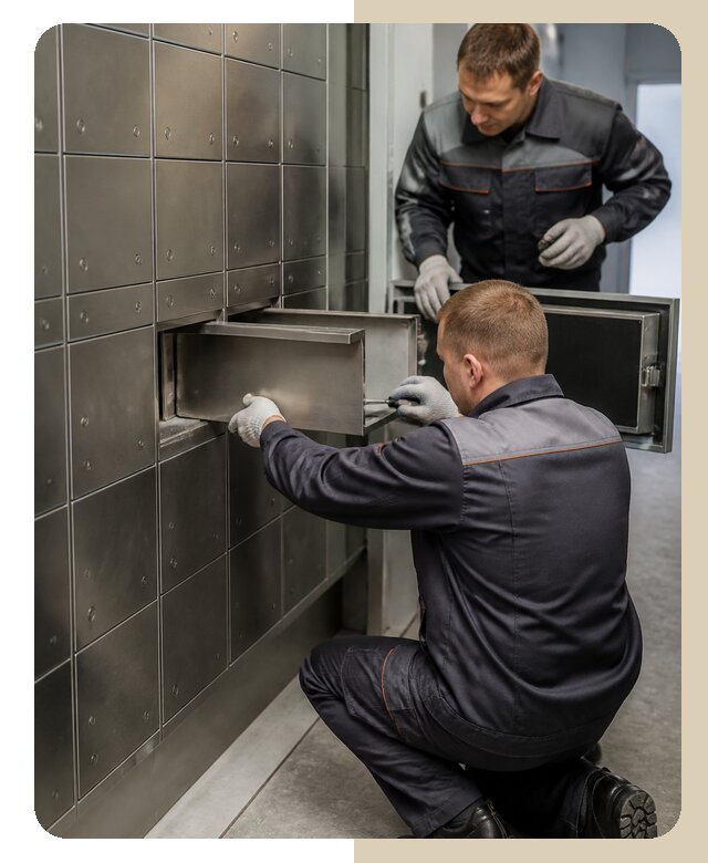 Монтаж депозитной ячейки в Ефремах по цене от 6659 р. | ДвериЛегко-Фрм